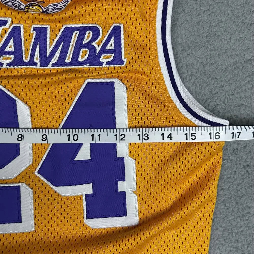 Headgear Classic Kids Jersey Kobe Bryant Medium Yellow #8 Legend #24 Mamba - Picture 13 of 14